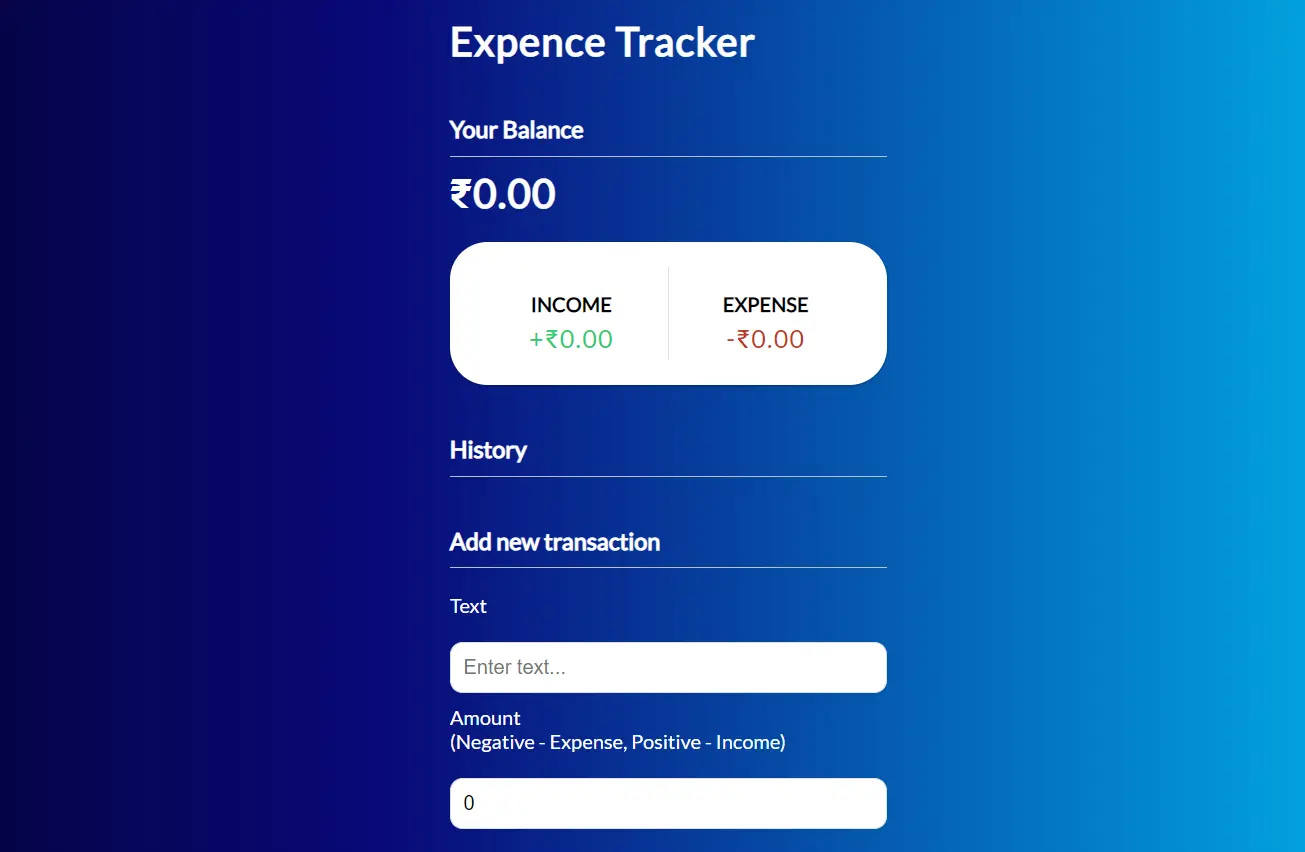 Expense Tracker